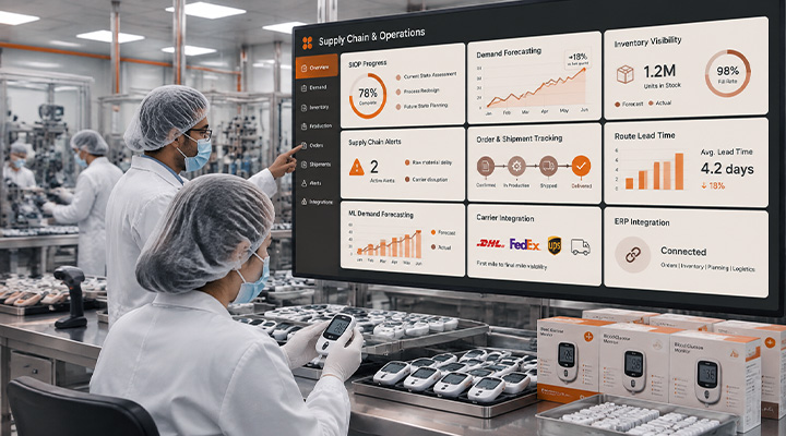 How a Global Swiss Medical Devices leader Improved Forecast Accuracy and Supply Chain Responsiveness with 3SC